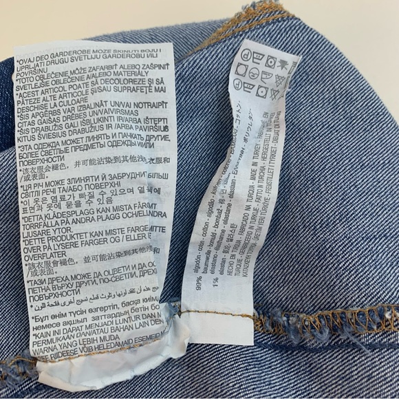 Zara Authentic Denim by TRF Women’s Denim Button Closure Mini Dress Size Small - Picture 13 of 16